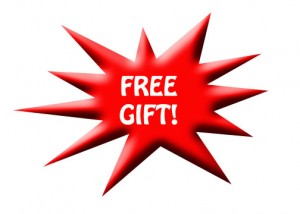 FREE GIFT. LIMITED TIME!